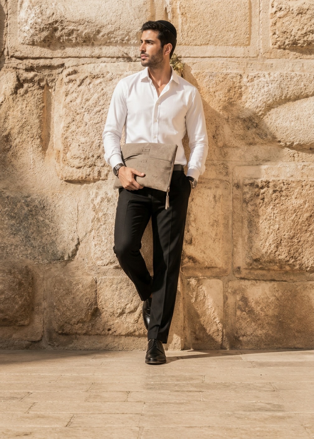 קמפיין קולקציית כיסויי טלית צילום אופנה